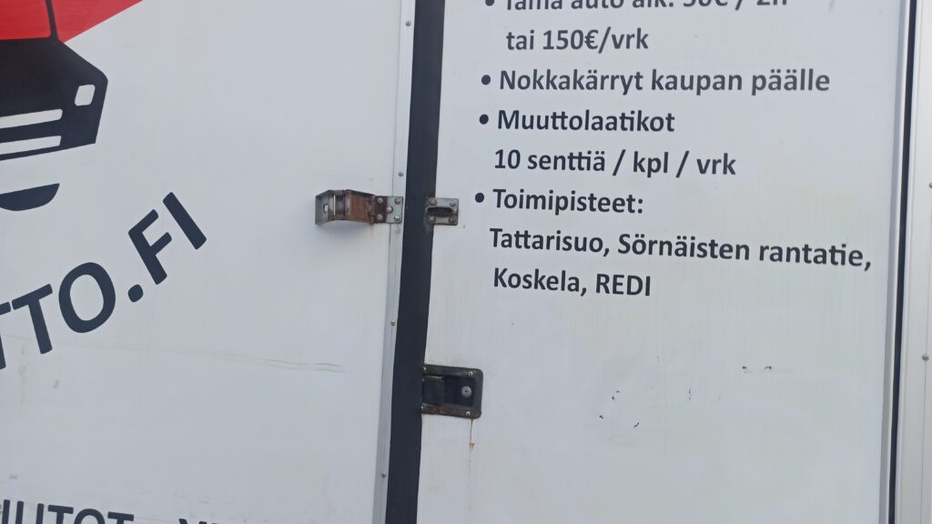 Asiakkaan vastuu auton kuluvien osien suhteen